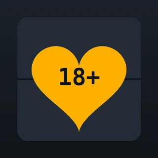 Titstock 18+ heart logo